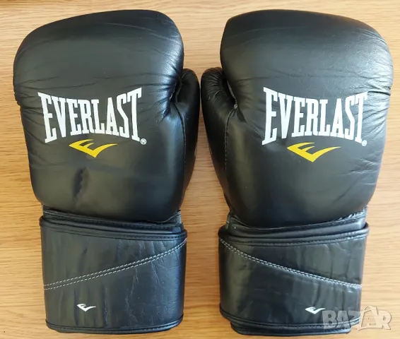 Оригинални боксови ръкавици, бинтове за ръце и протектор за уста EVERLAST, снимка 1 - Бокс - 47859937