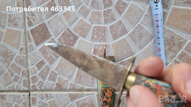 Нож, кама, кинжал, индийски корабен нож, снимка 7 - Антикварни и старинни предмети - 52866747