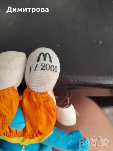 Колекционарска играчка смърф McDonald's - 2000г., снимка 3 - Колекции - 46870654