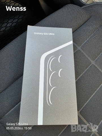 Samsung Galaxy S26 Ultra Violet 12/512GB ЗАПЕЧАТАН Yettel 