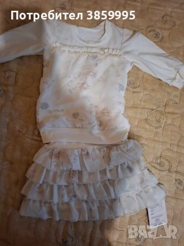 Поличка +блузка бебе момиче