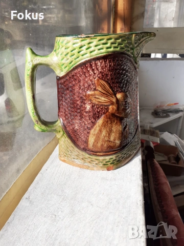 Голяма кана троянска керамика, снимка 7 - Антикварни и старинни предмети - 53448856