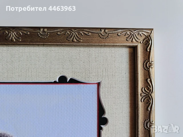 гоблен ,,Флирт ", 30/30 см, снимка 12 - Гоблени - 50851784