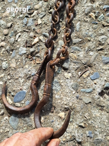 стар кантар паланца, снимка 6 - Антикварни и старинни предмети - 51866510