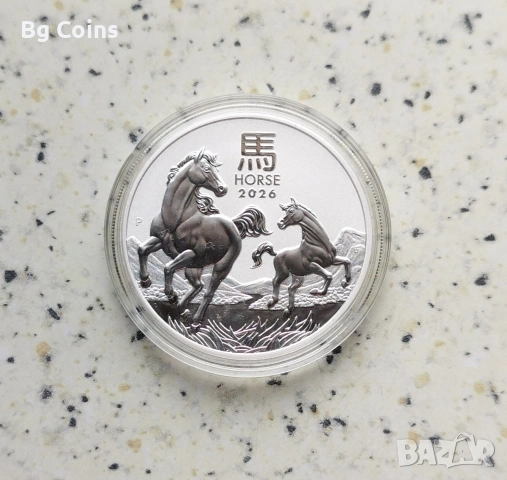 Сребро 1 OZ 2026 Кон