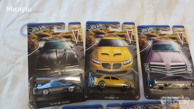 Hot wheels Silver Series BMW, Pontiac и други, снимка 5 - Колекции - 53329360