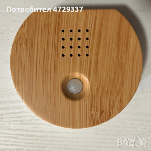 Музикална кутия „Птича песен“ със сензор за движение – Естествен дъб