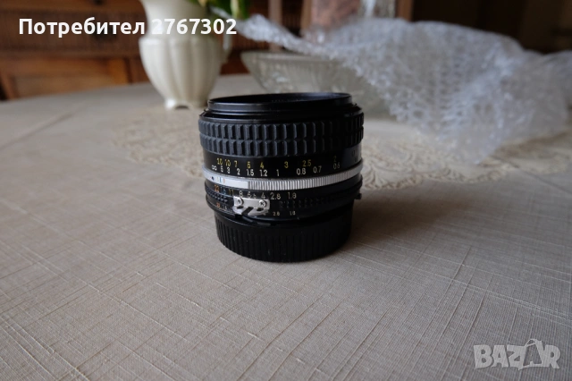 Nikon Nikkor AI-s 50mm f1.8 Manual Lens. Nikon, снимка 8 - Обективи и филтри - 53506600