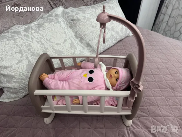 Детско Легло Smoby, раница и шезлонг за бебе, снимка 5 - Образователни игри - 49696568