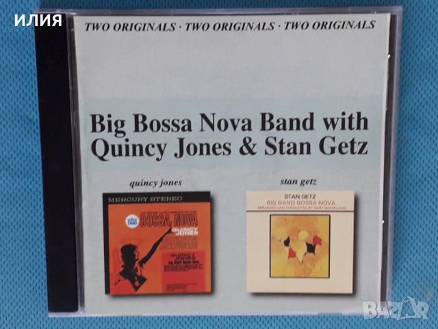 Quincy Jones, Stan Getz – Big Bossa Nova Band With Quincy Jones & Stan Getz(Bossa Nova), снимка 1 - CD дискове - 46123371