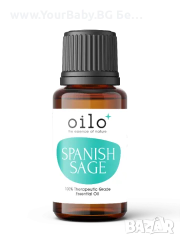 Oilo БИО Етерично Масло от Испанска салвия - Spanish Sage Oilo 5 мл.