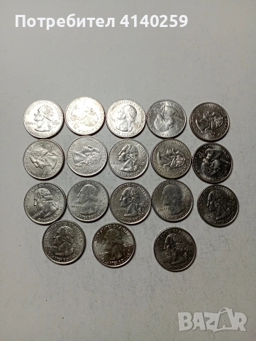 САЩ МОНЕТИ , снимка 4 - Нумизматика и бонистика - 54273941