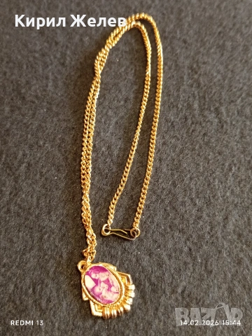 Метална верижка с медальон Богородица и младенеца Исус много красиво 51276, снимка 6 - Колиета, медальони, синджири - 53476287