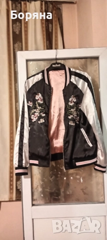 тънко яке с две лица. , снимка 3 - Якета - 52296390