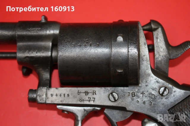 Оригинален револвер Гасер Gasser M1870 Виена., снимка 11 - Антикварни и старинни предмети - 51152481