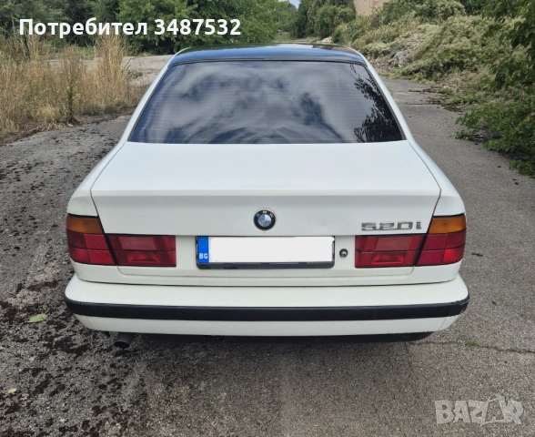 BMW 520i E 34, снимка 6 - Автомобили и джипове - 53625576