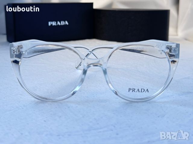 Prada диоптрични рамки очила за компютър,прозрачни слънчеви, снимка 5 - Слънчеви и диоптрични очила - 46516983