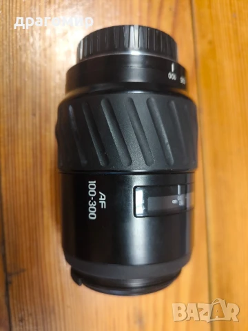MINOLTA AF ZOOM 100-300 mm 1:4,5(32)-5,6, снимка 2 - Обективи и филтри - 50612705