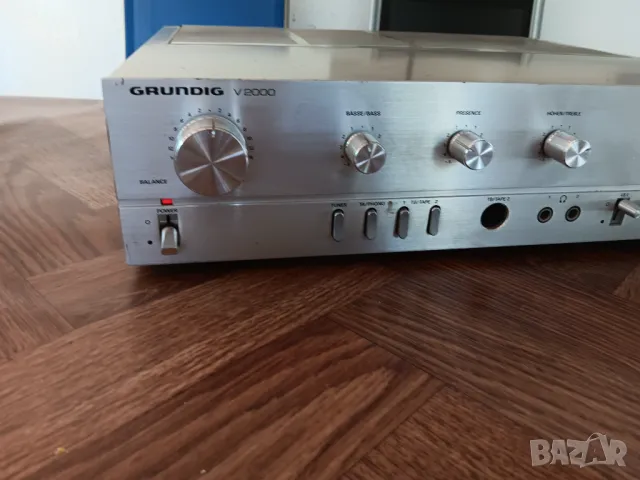 GRUNDIG V2000 Усилвател, снимка 2 - Ресийвъри, усилватели, смесителни пултове - 47173652