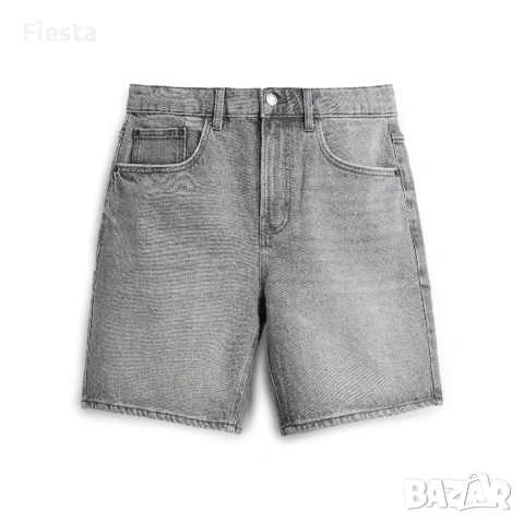 Нови мъжки къси дънки Zara, размер 36, снимка 3 - Къси панталони - 54227329