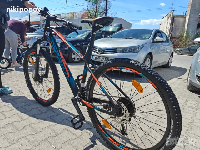 PA Велосипед 27.5" APOLON черен/оранж, снимка 9 - Велосипеди - 54276972