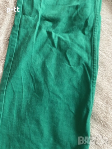 Зелени уникални дънки , снимка 6 - Дънки - 52345848