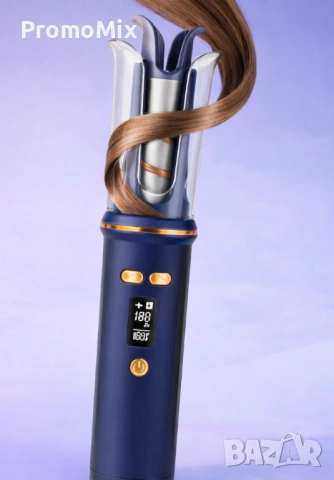 Автоматична маша за коса Gurling Iron HG-086 USB Керамична мобилна преносима за къдрици преса, снимка 3 - Преси за коса - 53737567