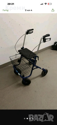 Ролатор , проходилка за възрастни хора , снимка 3 - Грижа за възрастни - 54277811