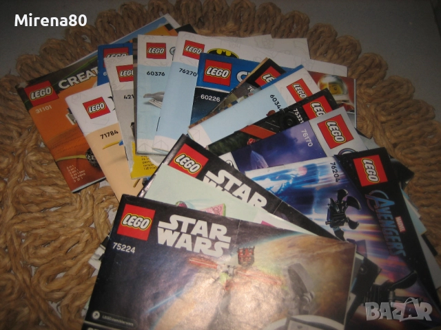 * ЛЕГО LEGO * - книжки с инструкции, снимка 4 - Конструктори - 52870408