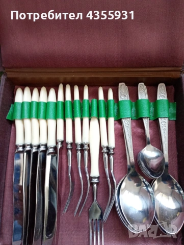  Неупотребяни  Стари руски прибори за хранене старинни прибори СССР 
