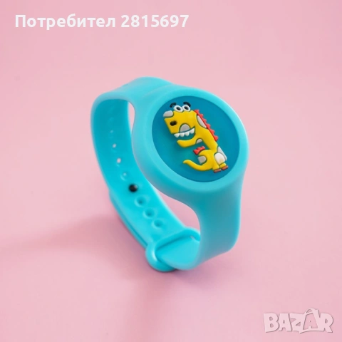 Детска играчка часовник против комари със светлинен ефект, снимка 11 - Други - 53868237