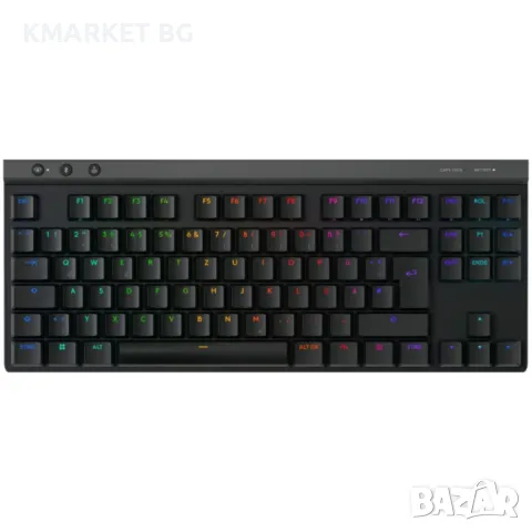 Logitech G515 LIGHTSPEED TKL Wireless Gaming Keyboard - BLACK - US INT'L - EMEA28i-935 Геймърска Кла, снимка 2 - Клавиатури и мишки - 49359902