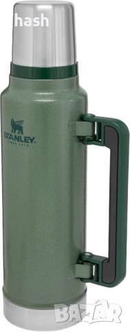 Термос Термобутилка Stanley The Legendary - Hammertone Green, 1400 ml