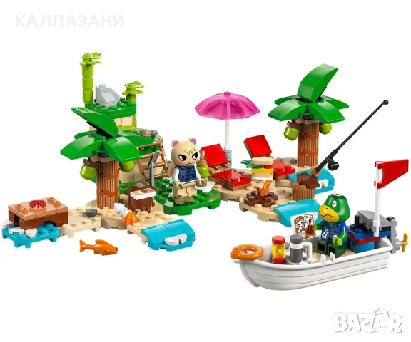 LEGO® Animal Crossing™ 77048 - Пътуването с лодката на Kapp'n, снимка 3 - Конструктори - 44939464