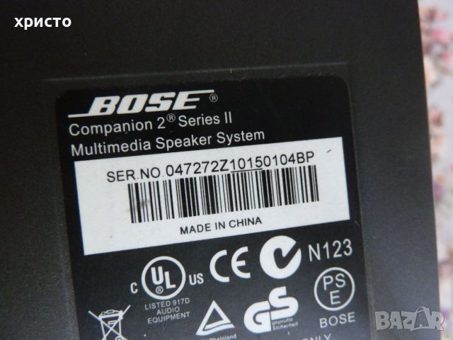 Bose Companion 2, снимка 4 - Тонколони - 45638707