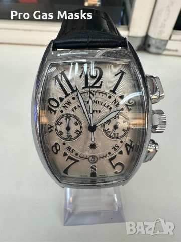 Часовник Franck Muller Geneva НОВО Stainless Steel само за 200 лв с дървена кутия