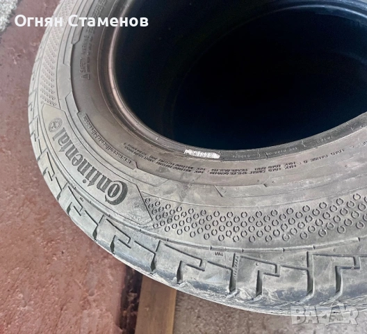 4 бр бусови гуми Continental ContiVanContact 235/65/16C, снимка 3 - Гуми и джанти - 54206195