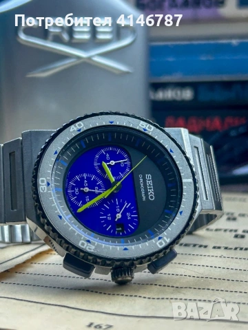 Часоник seiko Giugiaro Design 7T12-0AX(сейко), снимка 3 - Мъжки - 53540095