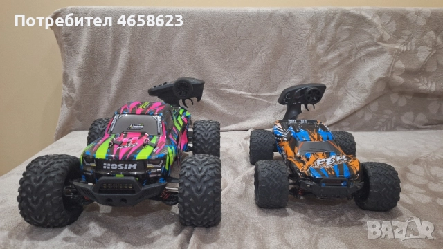 RC колички Hosim X08 и Enoze 9501E Xfer