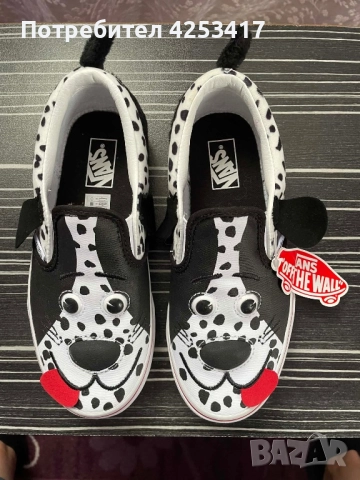 Детски кецове Vans, 101 далматинци