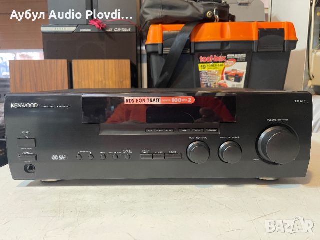 Kenwood KRF-A4020 Audio Receiver  2x100 Wata 4 Ohm, снимка 2 - Ресийвъри, усилватели, смесителни пултове - 45980942