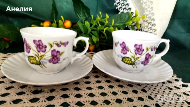 Виолетки Wunsiedel Bavaria , снимка 3 - Чаши - 51916610