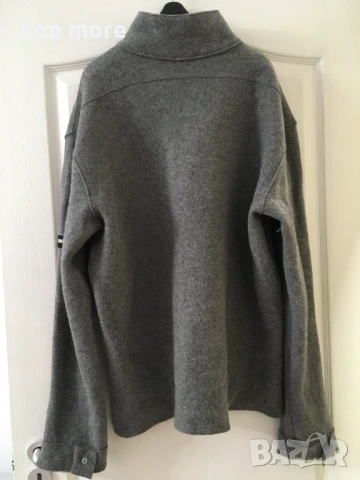 ICEBERG Jeans мъжка блуза вълна XXL, снимка 7 - Ризи - 53373361