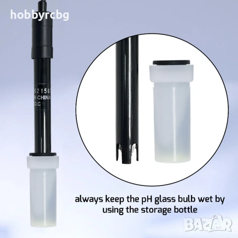 Kомбиниран тестер за рН и температура със сменяем pH електрод, снимка 9 - Друга електроника - 33332610