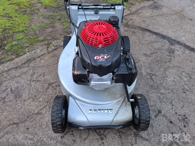 Косачка Honda 6к.с. самоходна алуминиева 53см мулчираща, снимка 3 - Градинска техника - 54009604