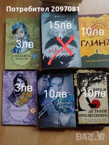 книги различни жанрове , снимка 4 - Художествена литература - 45454048