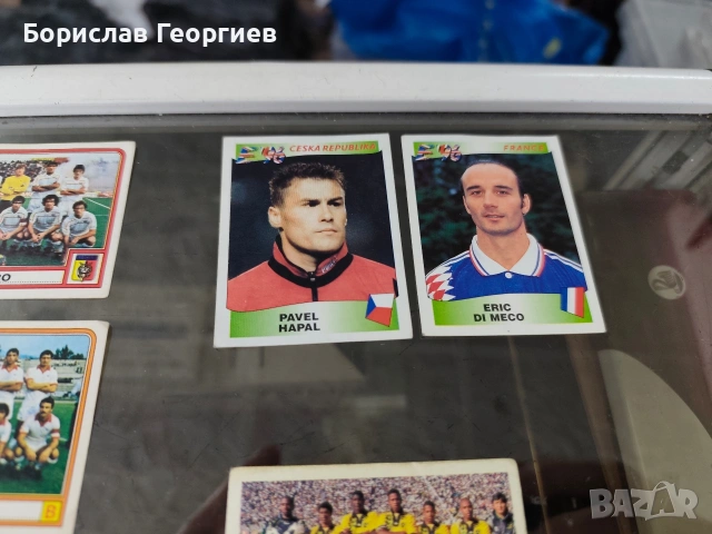 Лот стикери и карти на Панини Panini 1996 / 98/1999/2000, снимка 8 - Колекции - 53497453