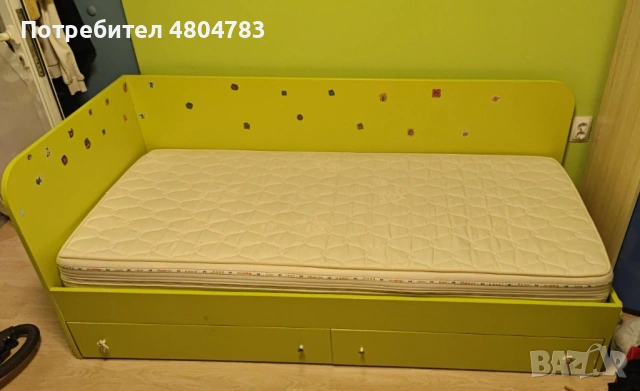 Две единични легла с ракла, снимка 7 - Спални и легла - 54278693