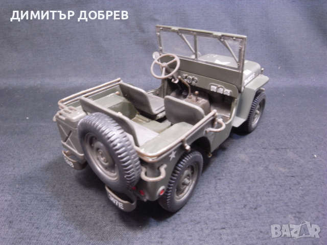 1/18 МЕТАЛНА КОЛИЧКА МАЩАБЕН МОДЕЛ JEEP WILLYS GATE CHINA, снимка 6 - Колекции - 44954941