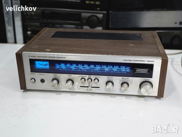 Ресивър Superscope R-1220L е проектиран в Marantz USA